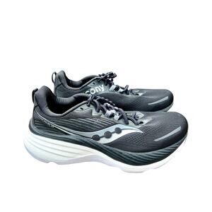 Saucony Hurricane 24 black running workout shoes Mens size 10.5